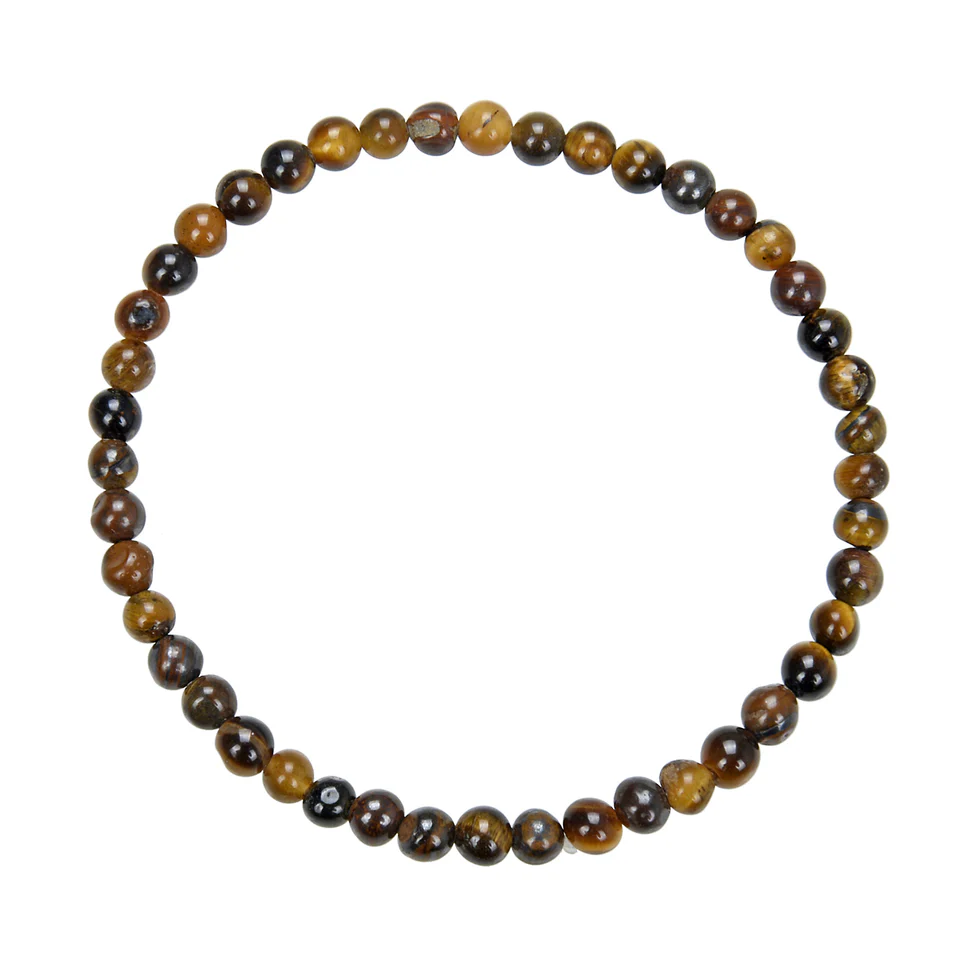 Tigers Eye Stretch Stone Stretch Bracelet 4MM