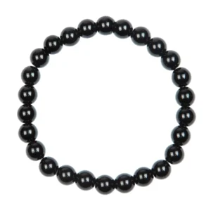 Onyx Stone Stretch Men's Bracelet 8MM
