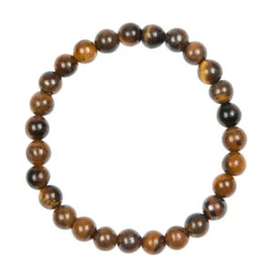 Tiger Eye Stone Stretch Kids Bracelet 6MM