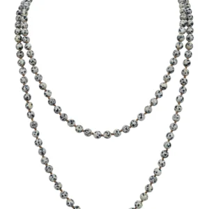 Dalmention Bead Long Necklace