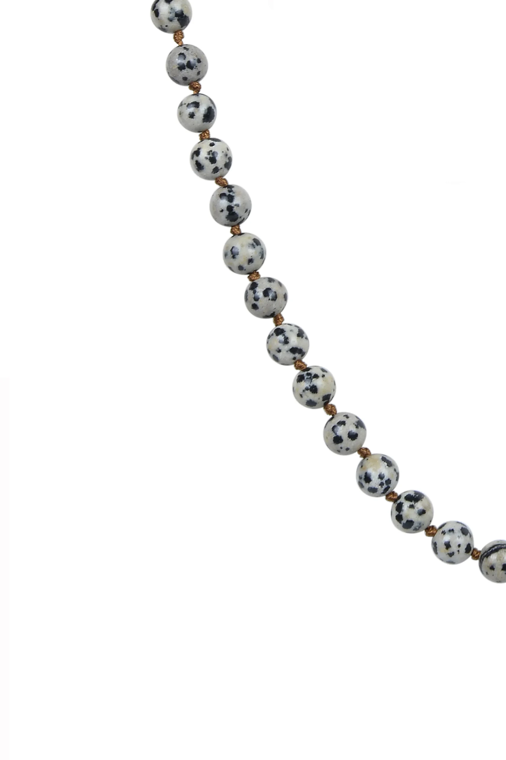 Dalmention Bead Long Necklace - Image 2