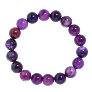 Lace Agate Bracelet 12mm