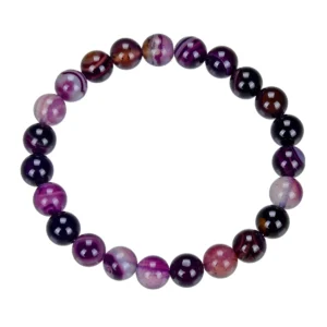 Lace Agate Bracelet 8mm