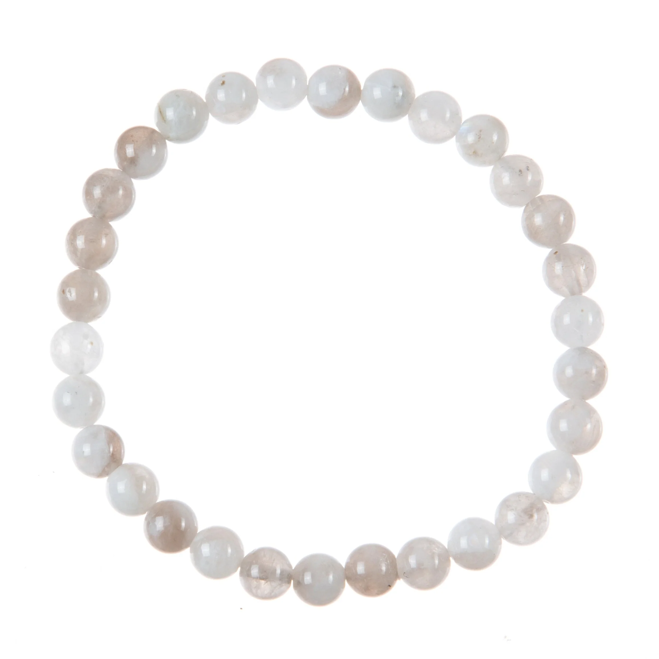 Moon Stone Stretch Bracelet 6mm
